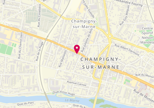 Plan de ABENHAIM Shirley, 60 Rue Jean Jaurès, 94500 Champigny-sur-Marne