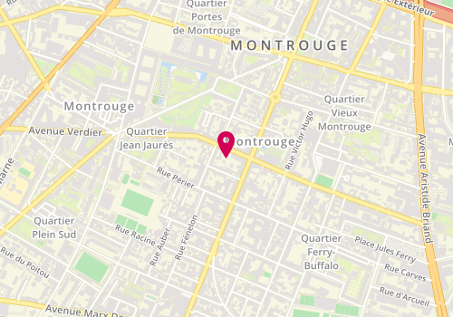 Plan de Attirance SARL, 77-7 Avenue Jean Jaurès, 92120 Montrouge