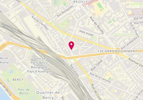 Plan de Body'minute, 203 Rue de Charenton, 75012 Paris