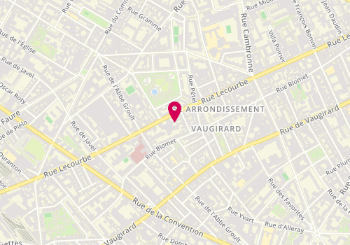 Plan de Antoine SOL-ROLLAND Massages, 171 Rue Lecourbe, 75015 Paris