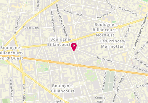 Plan de Dépil Tech, 33 Boulevard Jean Jaurès, 92100 Boulogne-Billancourt