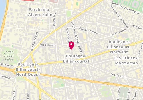 Plan de Secrets d'Hel, 43 Rue d'Aguesseau, 92100 Boulogne-Billancourt