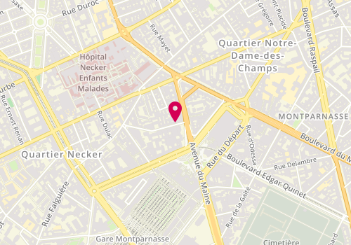 Plan de Ban Yue Wan, 4 Bis Rue Antoine Bourdelle, 75015 Paris