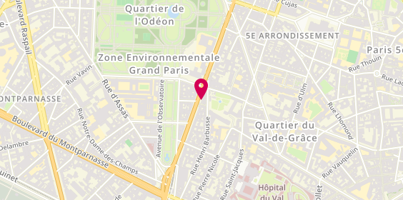 Plan de 111SUN Massage&Épilation Paris 5, 111 Boulevard Saint-Michel, 75005 Paris