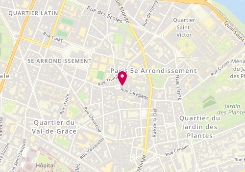 Plan de Body'minute, 36 Rue Cardinal Lemoine, 75005 Paris