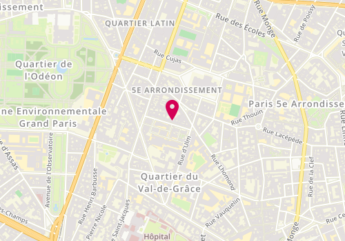 Plan de Institut Marie Silva, 12 Rue Pierre et Marie Curie, 75005 Paris