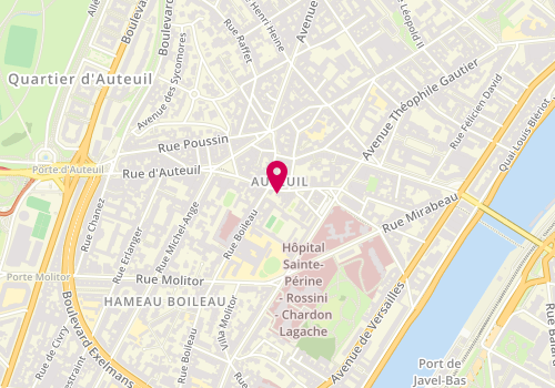 Plan de Body'Minute, 25 Rue d'Auteuil, 75016 Paris