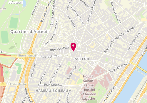 Plan de Laura B, 85 -87 Rue Jean de la Fontaine, 75016 Paris