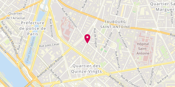 Plan de Jonquille d'Or, 72 Rue de Charenton, 75012 Paris