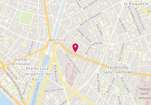 Plan de Body Allure, 47 Rue du Faubourg Saint-Antoine, 75011 Paris
