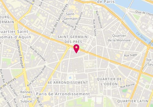 Plan de Body'minute, 5 Rue des Ciseaux, 75006 Paris