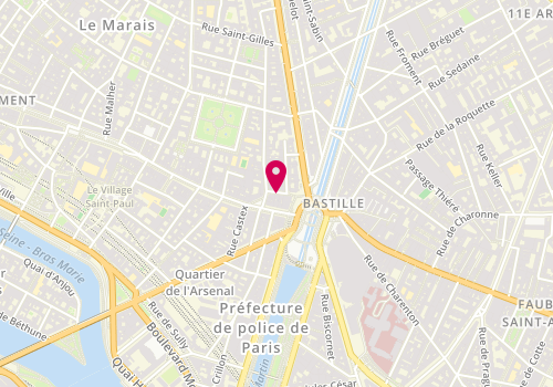 Plan de Point Soleil, 4 Rue de la Bastille, 75004 Paris
