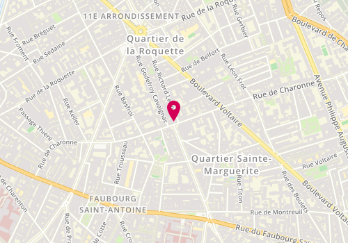 Plan de Alixe Fougere, 89 Rue de Charonne, 75011 Paris