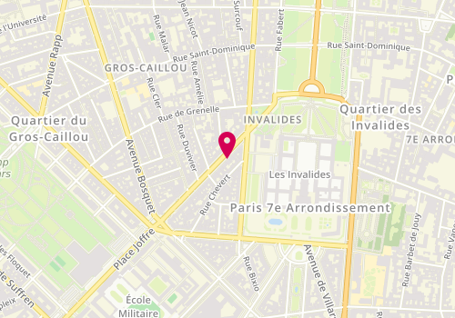Plan de Béguin Christian, 13 avenue de la Motte-Picquet, 75007 Paris