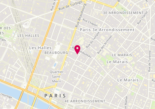 Plan de Little Biceps, 59 Rue du Temple, 75004 Paris