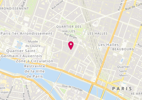 Plan de Epiderm, 10 Rue du Roule, 75001 Paris