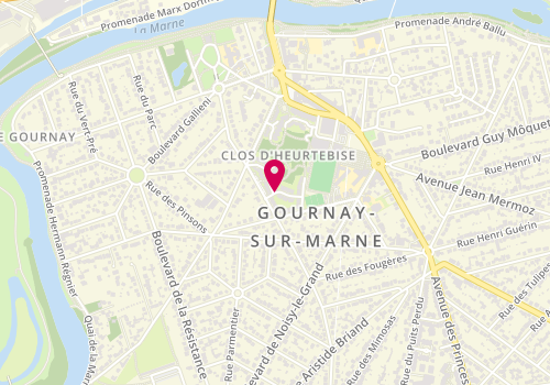 Plan de Algues Marine, 11 Avenue du Mal Joffre, 93460 Gournay-sur-Marne