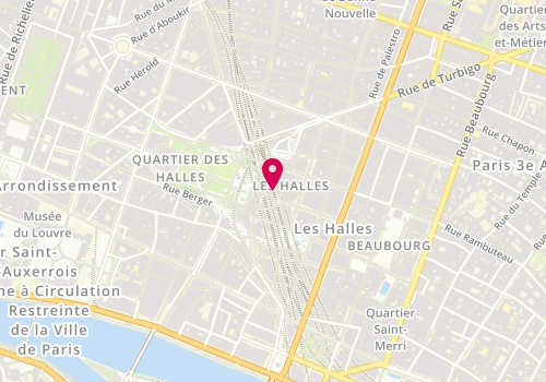 Plan de Nocibé, Westfield Forum des Halles
Niveau - 2
2 Rue Rambuteau Porte Rambuteau, 75001 Paris