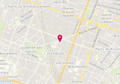 Plan de Maquiderm Institut, 14 Rue du Cygne, 75001 Paris