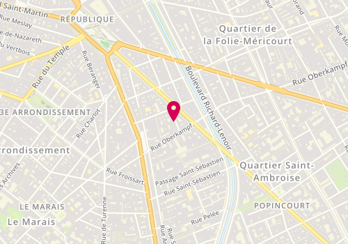 Plan de Arwen, 11 Rue Malte, 75011 Paris