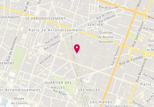 Plan de Ban Thaï Spa Montorgueil, 5 Rue Mandar, 75002 Paris