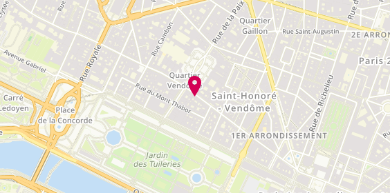 Plan de Orchizen, 231 Rue Saint Honoré, 75001 Paris