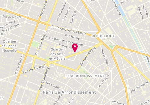 Plan de Body'minute, Proche République
73 rue de Turbigo, 75003 Paris