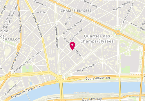 Plan de Centre Esthétique Trémoille, 20 la Trémoille, 75008 Paris