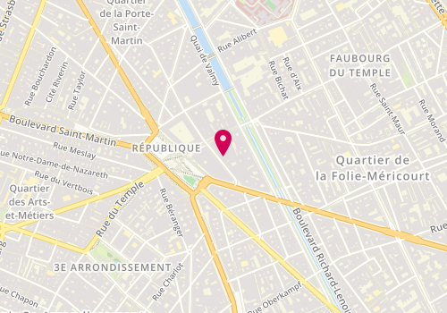 Plan de L'éclat du Sourcil, 56 Rue de Malte, 75011 Paris