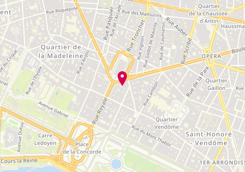 Plan de Capital, 8 Place Madeleine, 75008 Paris