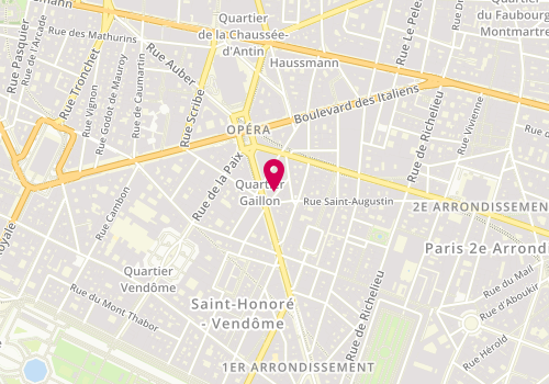 Plan de Body'minute, 17 Rue d'Antin
Av. De l'Opéra, 75002 Paris