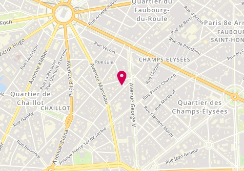 Plan de Cannoux Djea, 1 Rue Magellan, 75008 Paris
