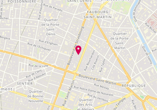 Plan de Institut IMAL Paris, 1 Rue Gustave Goublier, 75010 Paris