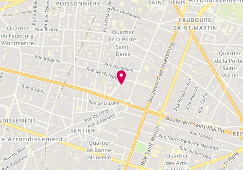 Plan de Bodhi Paris, 18 Rue de Mazagran, 75010 Paris