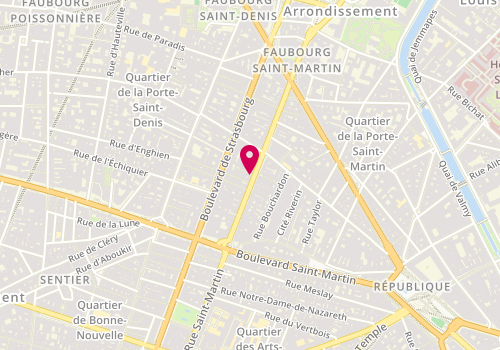 Plan de Ami Beauté, 45 Rue du Faubourg Saint-Martin, 75010 Paris