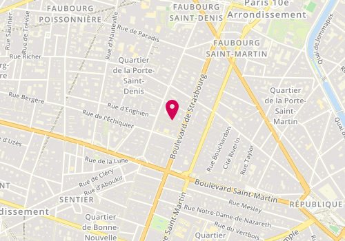 Plan de BAKSHI - Centre de Beauté & SPA, 76 Pass. Brady, 75010 Paris