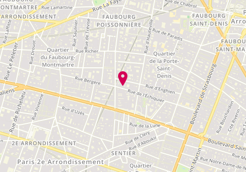 Plan de Royal Orchidée - Massage paris 75010, 44 Rue de l'Échiquier, 75010 Paris
