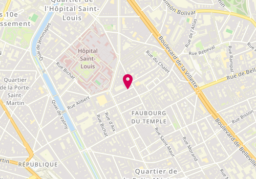 Plan de Ils, 16 Rue Arthur Groussier, 75010 Paris
