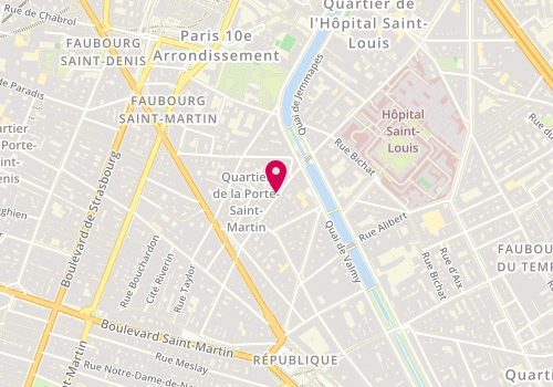 Plan de Body'minute, Proche République
61 Rue de Lancry, 75010 Paris