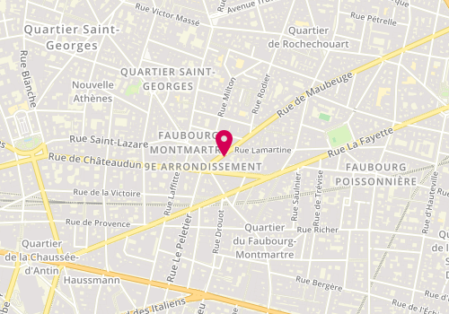 Plan de Body'minute, 6 Rue de Maubeuge, 75009 Paris