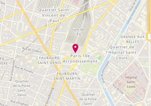 Plan de Centre de Beaute Yves Rocher, Gare de l'Est Cellule C53B
4 Rue du 8 Mai 1945 Niveau 42, 75010 Paris