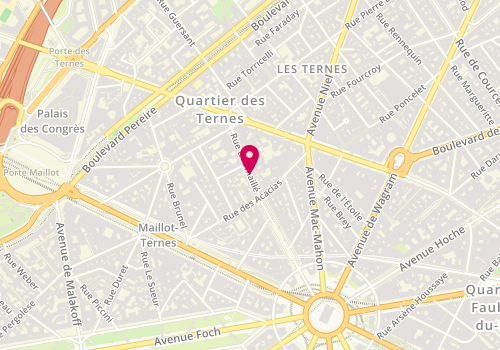 Plan de Boregard Paris, 11 Rue d'Armaillé, 75017 Paris
