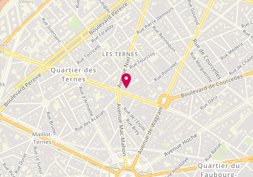 Plan de Centre de beauté Yves Rocher, 24 avenue des Ternes, 75017 Paris