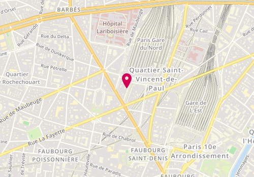 Plan de Parfums Express, 7 Boulevard Denain, 75010 Paris