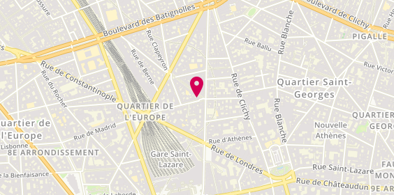 Plan de Guinot, 20 Rue de Liège, 75008 Paris
