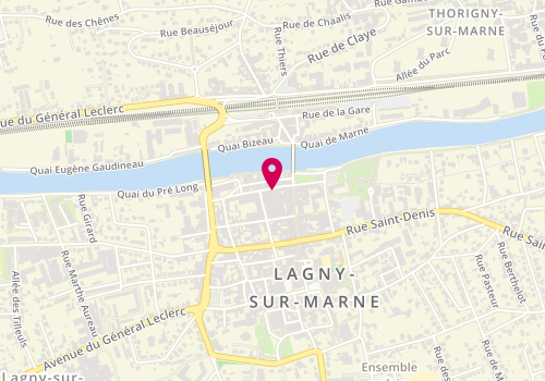 Plan de Body Minute, 11 Rue d'Orgemont, 77400 Lagny-sur-Marne