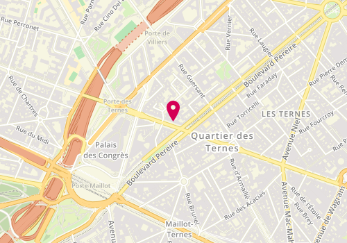 Plan de Odelliance, 88 avenue des Ternes, 75017 Paris