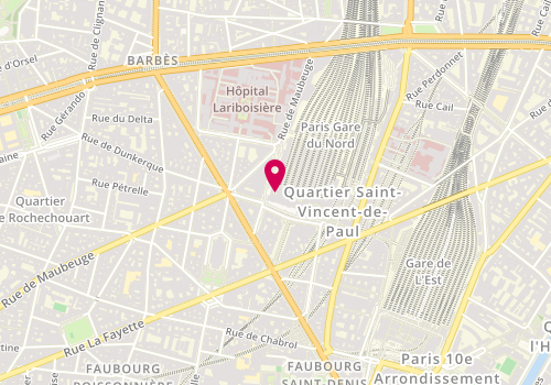 Plan de Centre de Beaute Yves Rocher, Centre de Beauté Yves Rocher
18 Rue de Dunkerque Niveau-2, 75010 Paris