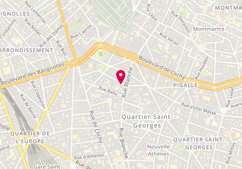Plan de Cinq Beaute, 5 Rue de Calais, 75009 Paris