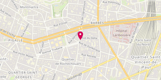 Plan de Mon Petit Institut, 78 Rue Marguerite de Rochechouart, 75009 Paris